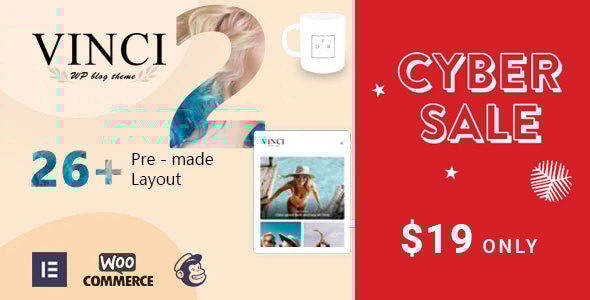 Vinci - Responsive WordPress Blog Theme Logo